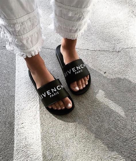 white givenchy sliders|givenchy sandals size chart.